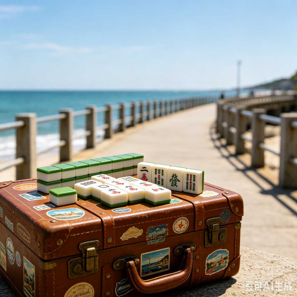 camping mahjong game set