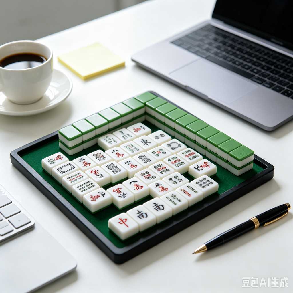 luxury minimalist mahjong set