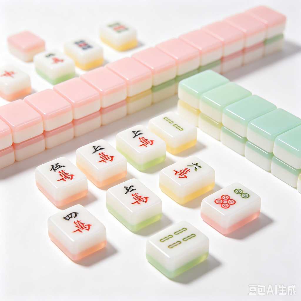 custom art mahjong set