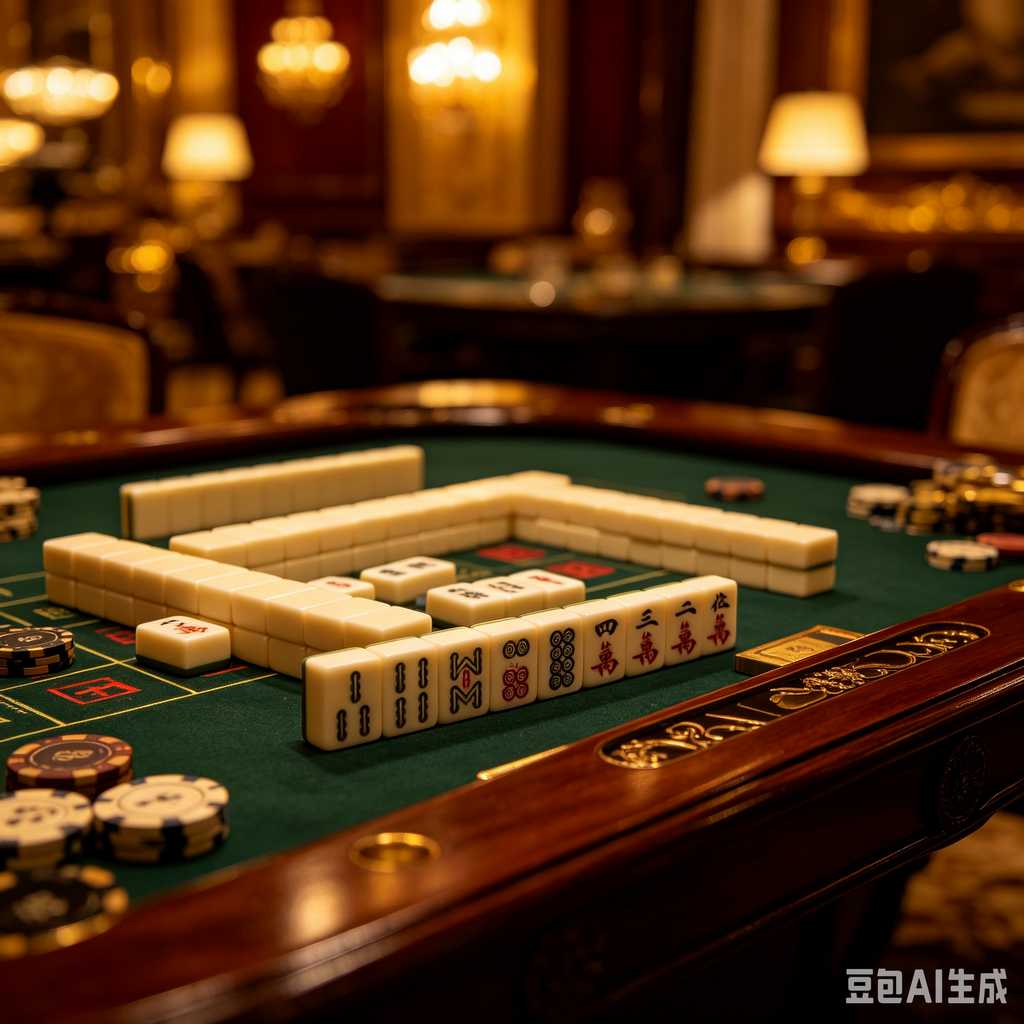 mahjong tile pushers and racks set